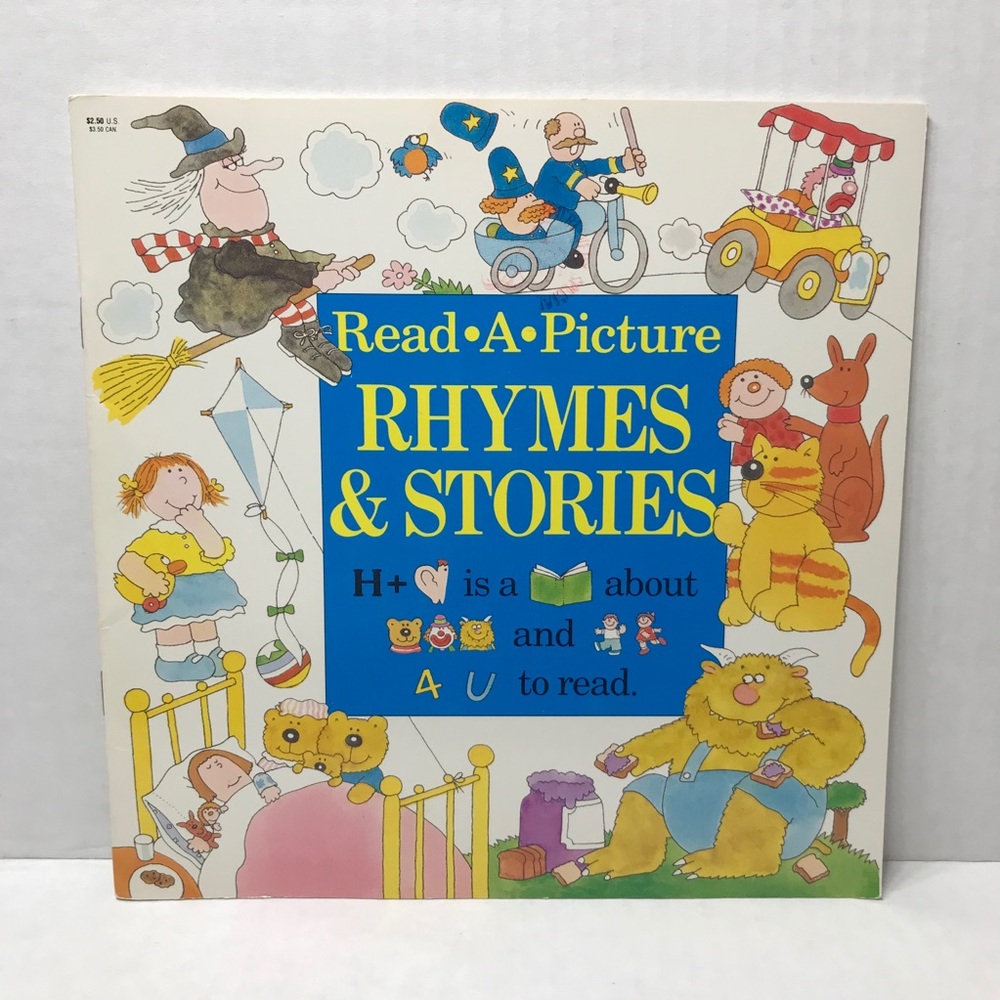 💛$2💛 Read-A-Picture Rhymes & Stories kids book